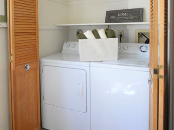 Full size washer and dryer